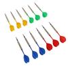 12PCS Soft Tip Darts for Beginners Plastic Professional Indoor Darts Set with 100PCS Dart Tips for