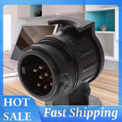 Electrical Converter 12V 13 Pin To 7 Pin Plug Connector Adapter Waterproof Accessories for European Standard Trailer