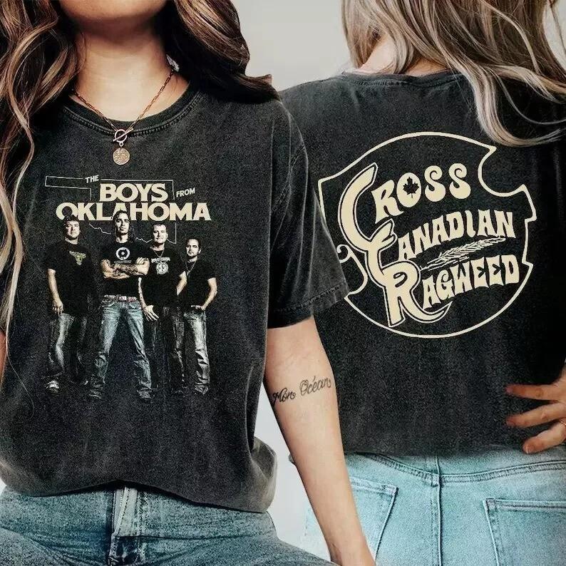 Cross Canadian Ragweed Vintage Shirt, Ragweed Concert 2025 Shirt BL983 Unisex T-Shirt L