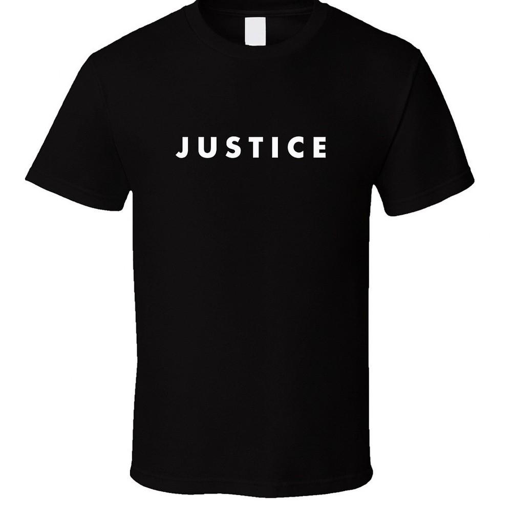

Justice USA Charlie Kirk Black T shirt tee America Trump 4XL