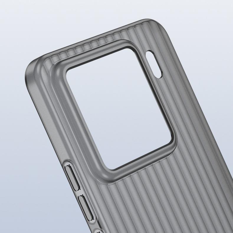 Suitable for Xiaomi 15 Ultra-thin PP Corrugated Phone Case, Matte Redmi Note14pro Anti-drop Xiaomi 14U Protective Case
