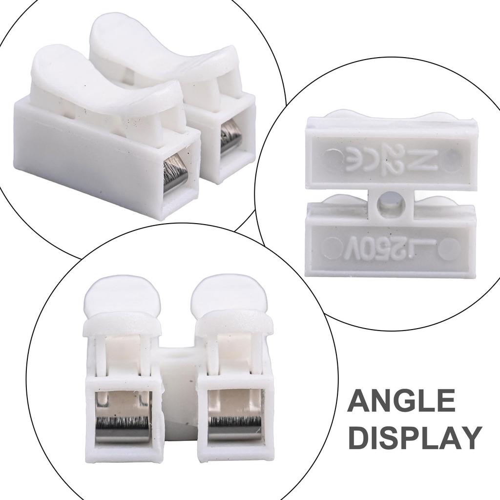 CH-2 Connector Quick Connect Terminal Perfect For Various Scenarios 220V 6A Rated Compact Size High Voltage Capacity