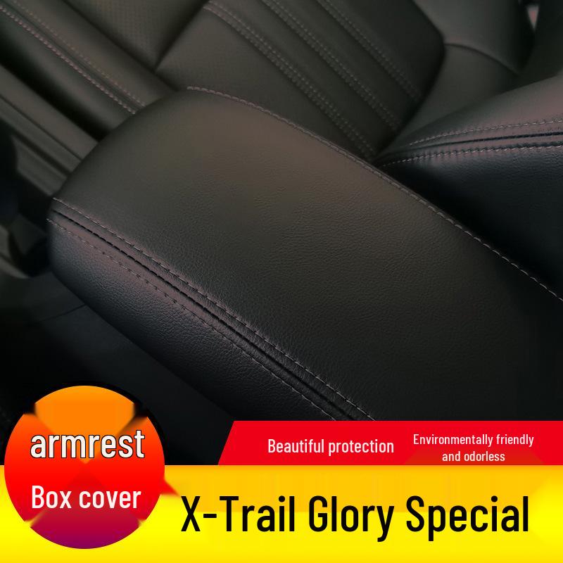 Nissan X-Trail Glory Armrest Box Protective Leather Cover