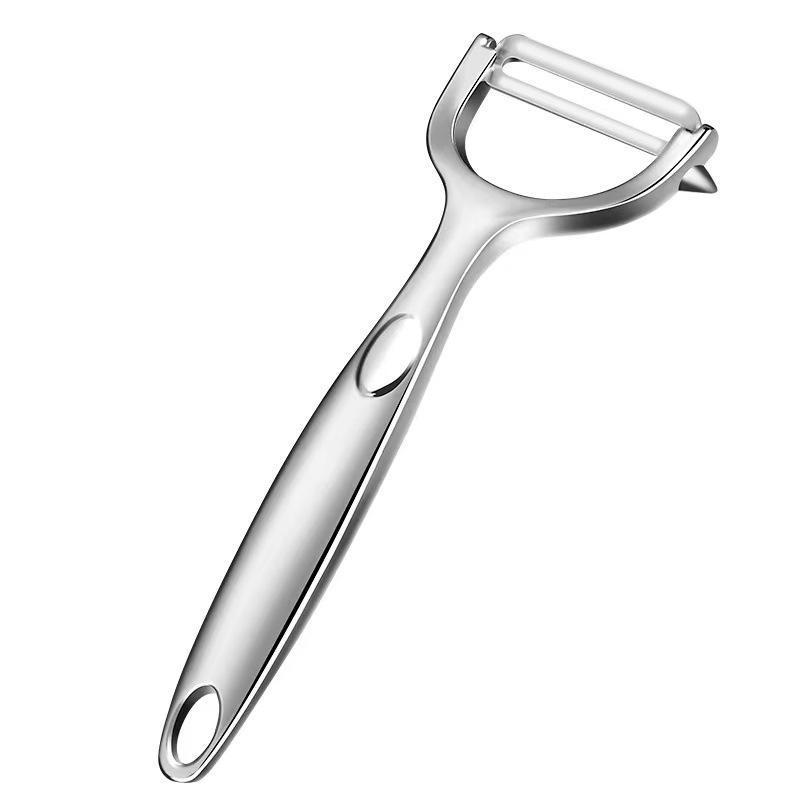 Stainless Steel Kitchen Vegetable Peeler Commercial Premium Metal Blade Carrot Potato Peeler Fruit Vegetable Knife