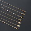 7Pcs Gold Color Multilayer Pearl Butterfly Necklace For Women Trendy Star Love Heart Bowknot Zircon Pendant Necklace Jewelry Set