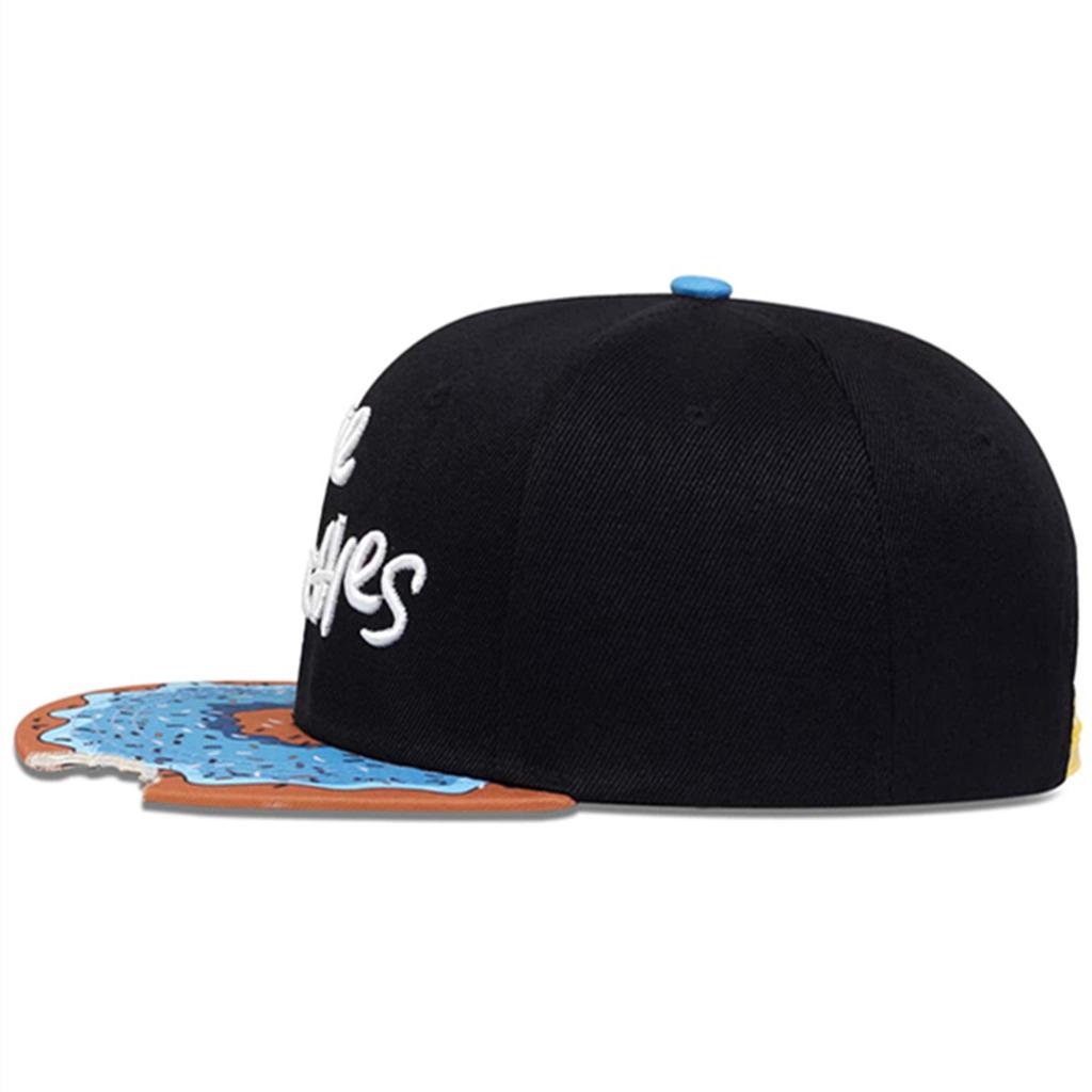 Fashion THE MUNCHIES Baseball Cap Snacks Pink Snapback Hat Men Women Adult Hip Hop Golf Caps Outdoor Casual Sun Hats Gorras Bone