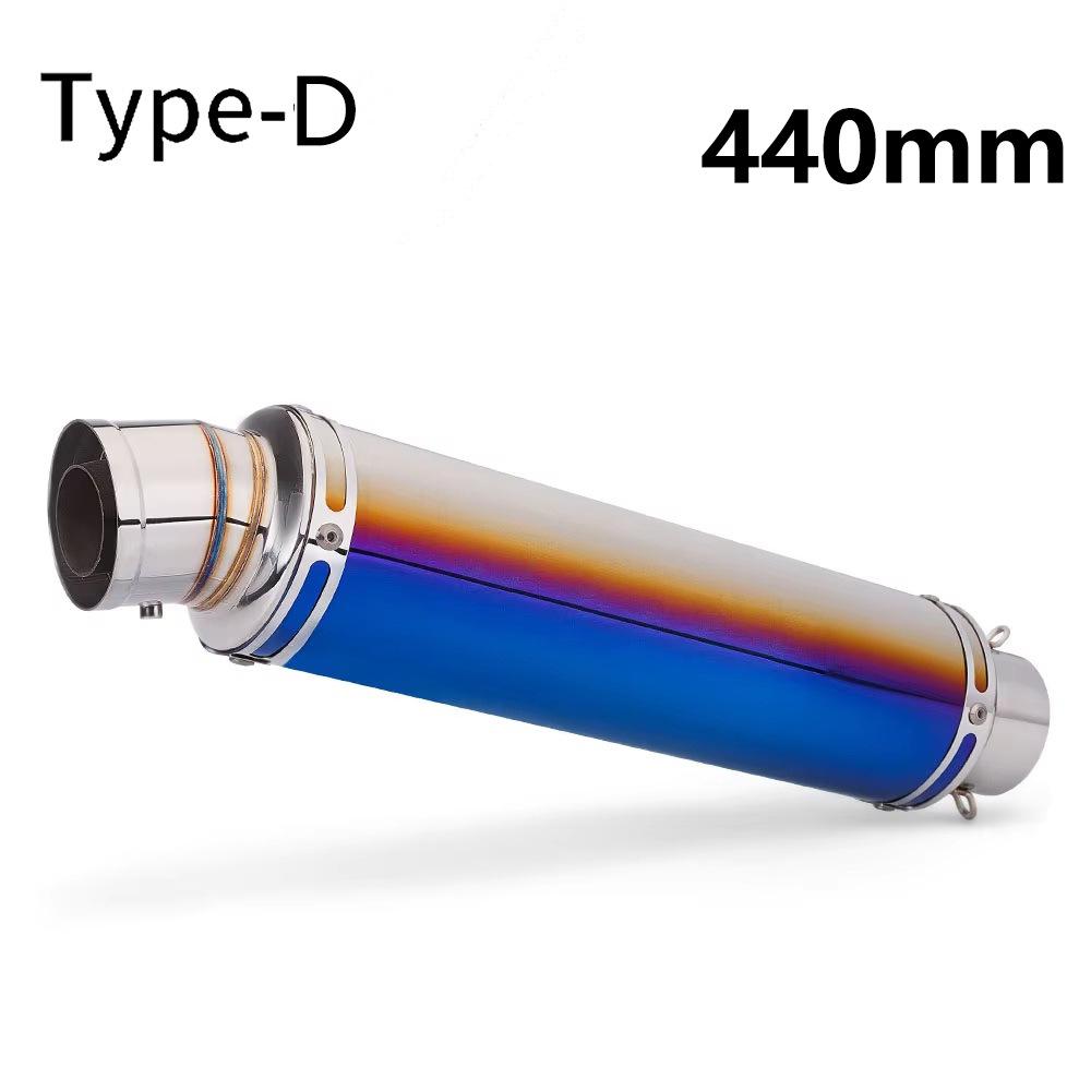 Universal 60mm Tail Section Exhaust for MT09, CBR500R, Z900 - C29 Small Cannon Elbow