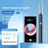 Strumento Rimozione Cerume Auricolare con Fotocamera 9999W Fotocamera HD e 6 Luci LED Pulitore Orecchie con Fotocamera Endoscopio Kit Pulizia Orecchie per Adulti