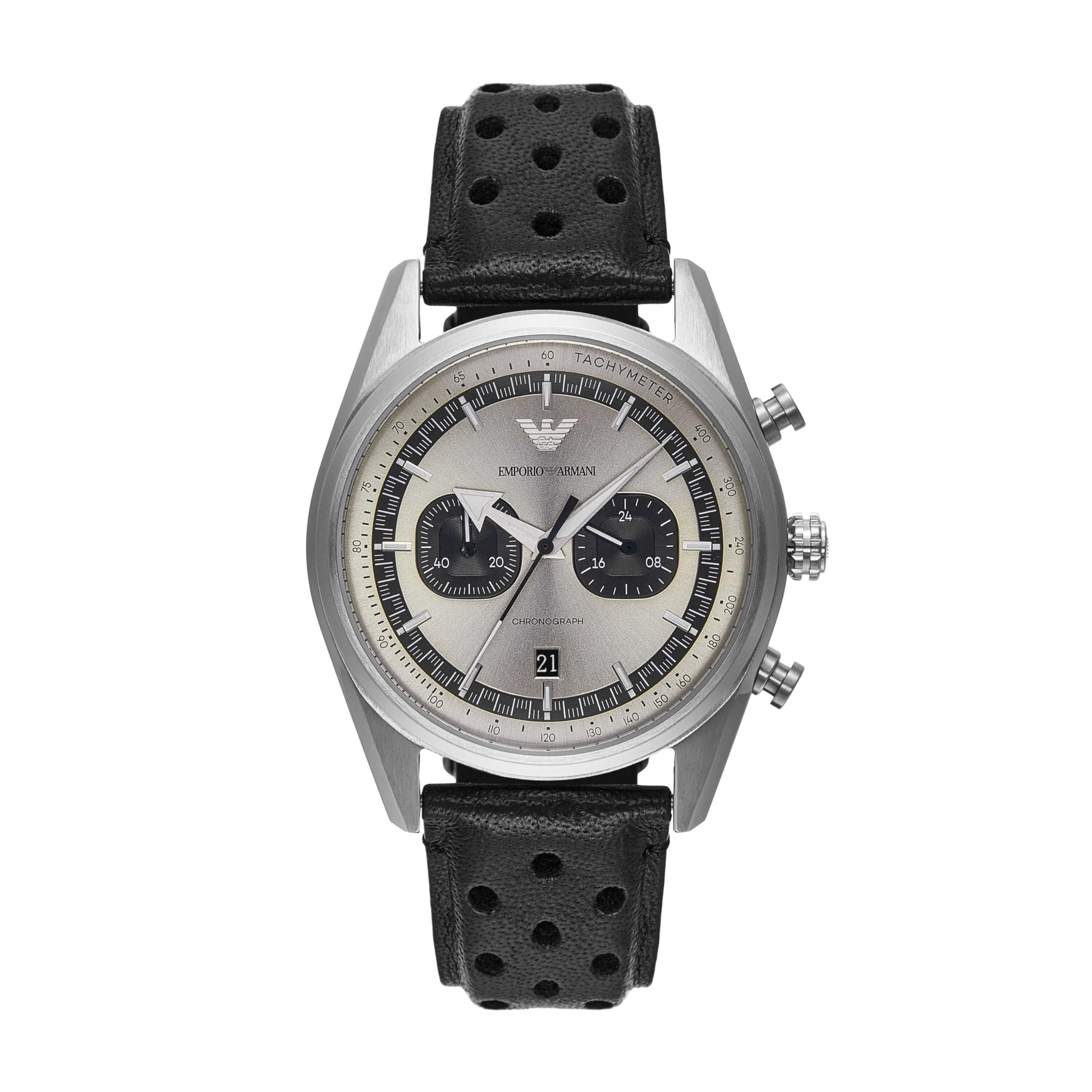 

Чоловічий годинник AR11677 Чорний [Emporio Armani] чорний