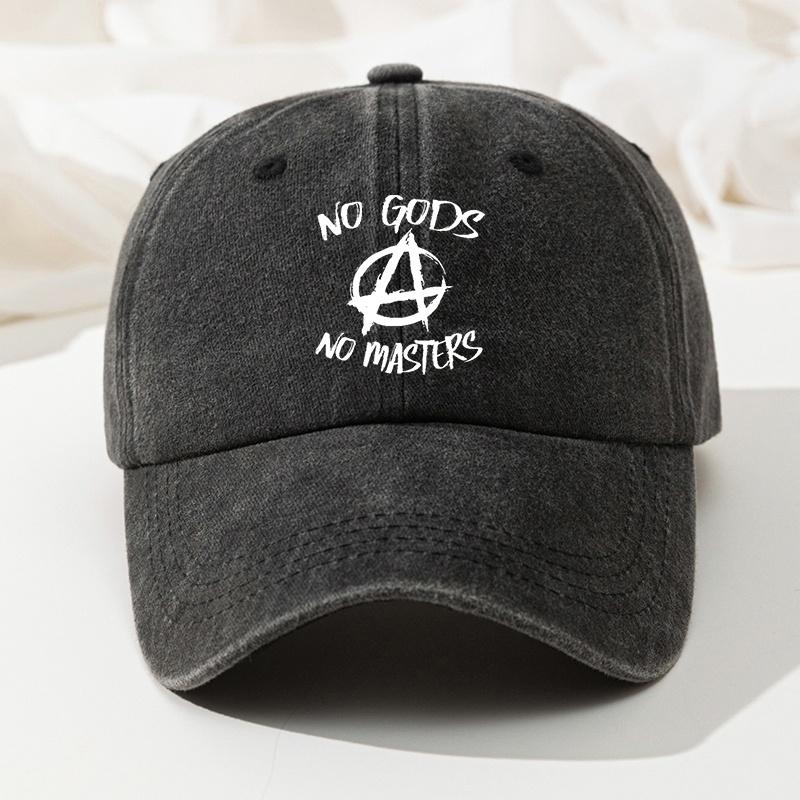 Baseball Cap Retro Distressed Letter Print Baseball Cap Dad Trucker Hat Outdoor Casual Hat Distressed Style Adjustable Baseball 1pc