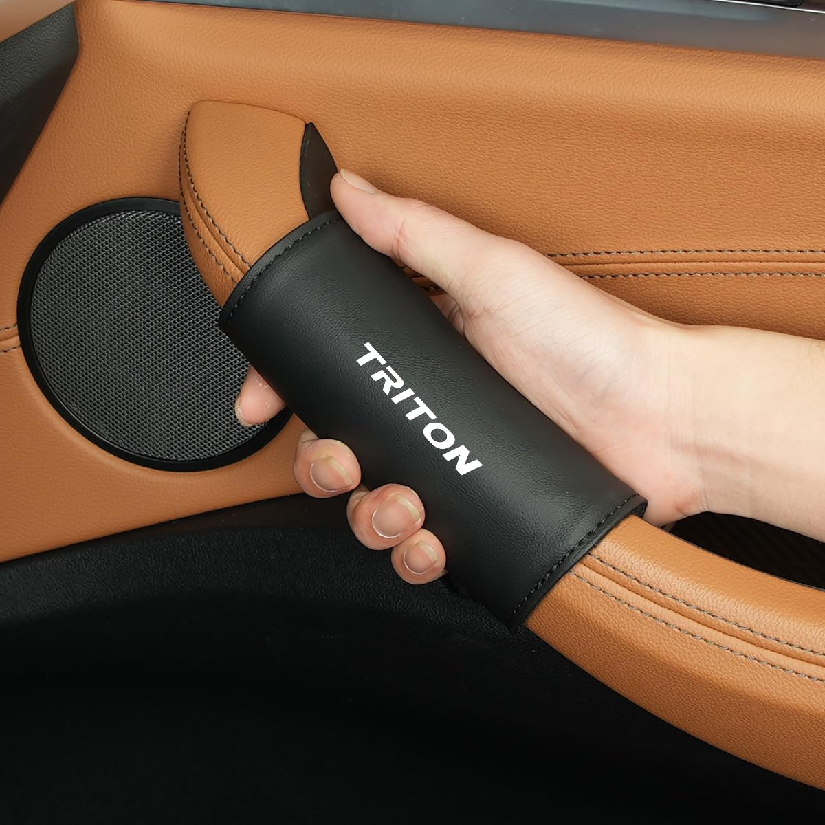 Triton Dedicated Interior Door Grip Cover, Soft Grip, Triton New Model, Compatible with Triton, triton чёрный