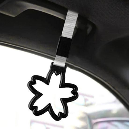 Cherry Blossom Automobile Pendant Bright Color Comfortable Grip Reliable Support Car Pendant Car Interior Exterior Decoration