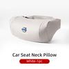 Car Seat Headrest Pillow Cushion Leather Head Neck Protector For Volvo XC60 S60 V40 V50 V60 XC40 V70 XC90 V90 S90 S80 Polestar