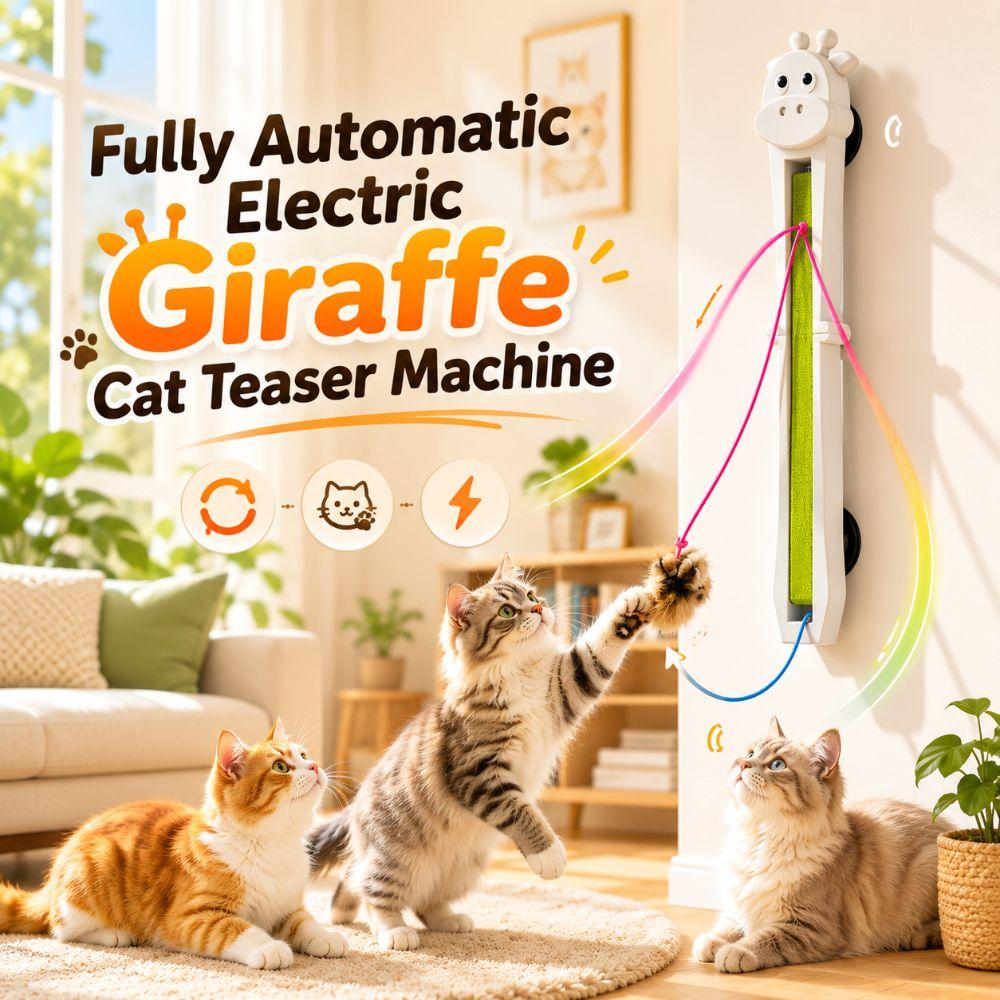 Throws Ropes Electric Cat Teaser Automatically Tightens Flying Rope Cat Toy  Relieve Boredom
