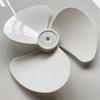 12Inch 3 Leaves Plastic Fan Blade Electric Fan Accessories Household Standing Pedestal Fan Blade Table Fanner With Nut Cover