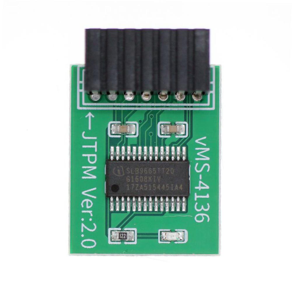 TPM 2.0 Module 12/14/18/20PIN Encryption Security Module Remote Card Replacement TPM 2.0 Encryption Security Module Remote Card