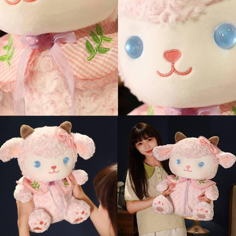 Adorable Plush Sheep Doll Toy For Kids