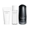 Shiseido Men Geschenk Herren Ultimune Probier-Set S Gesichtsreiniger Toner Serum Haut Reise-Set
