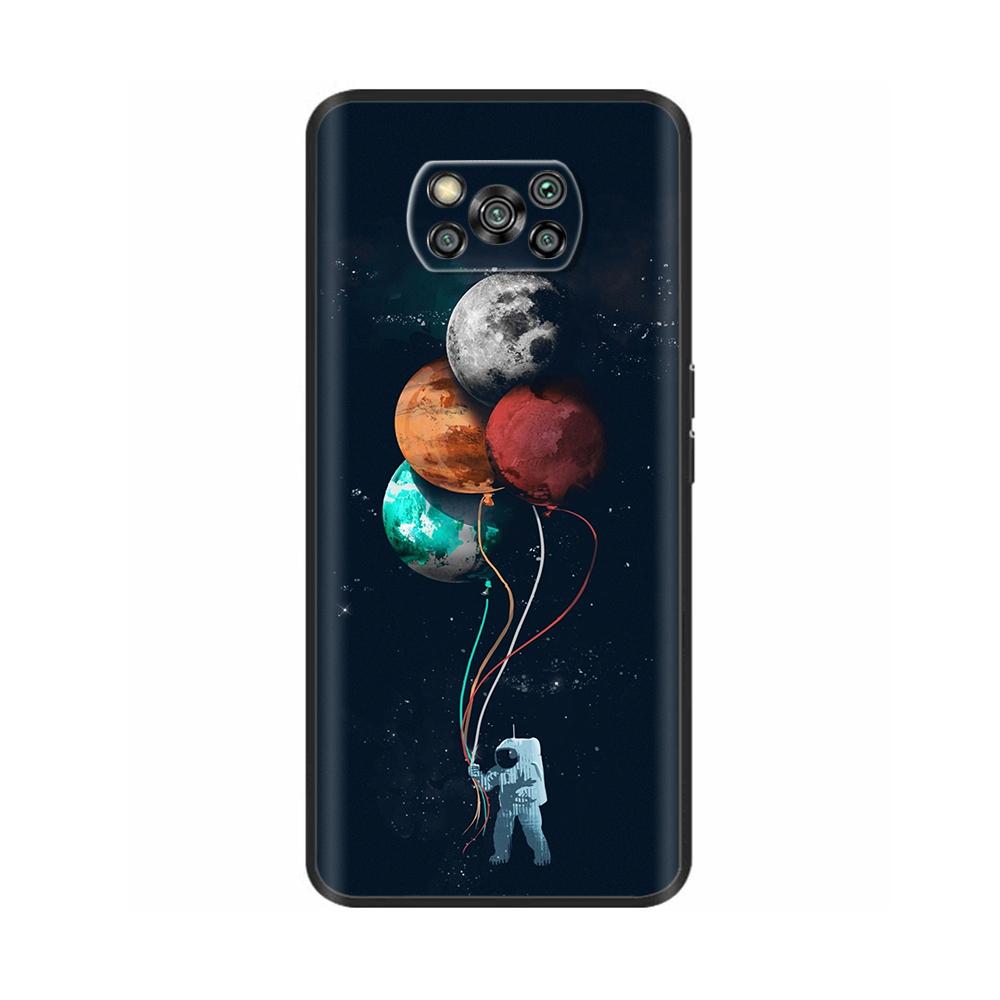 Cover For Xiaomi Poco X3 Pro Case Soft Silicon Black Phone Casse for Poco X3 NFC Case for Poco X 3 NFC PocoX3 Pro TPU Capa Funda