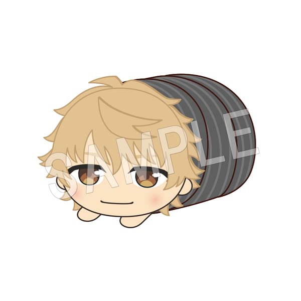 Chugai Mining Elios Rising Heroes Mochikororin Plush Mascot Vol. 1 Boxed Set of 8, Approximately 80mm in Length, Made of Polyester