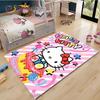 Hello Kitty kawaii Cartoon Anime Carpet for Living Room Bedroom Rug Kitchen Door Kids Un-slip Floor Mat Alfombra Birthday gift