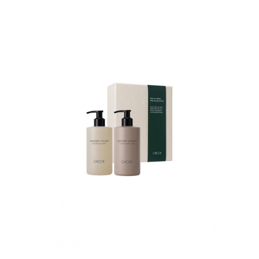 Chicor Collection Woody Violet Body Care Set  2 Types 