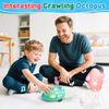 Plastic Dancing Octopus Toy Rechargeable Walking Dancing Octopus  Desktop Ornament