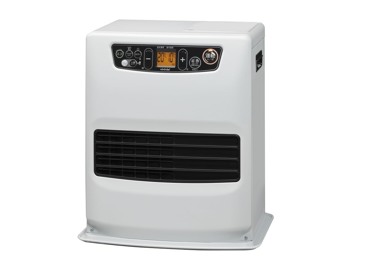 

Масляный вентиляторный обогреватель Toyotomi с датчиком движения на 9 татами на 12 татами, выполненный в матово-белом цвете (вверх по дереву/вверх по бетону), Япония, LC-S33N(W)