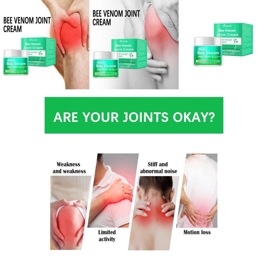 Ximonth Bee Venom Joint Care Cream For Effective Pain Relief In Joints And Muscles