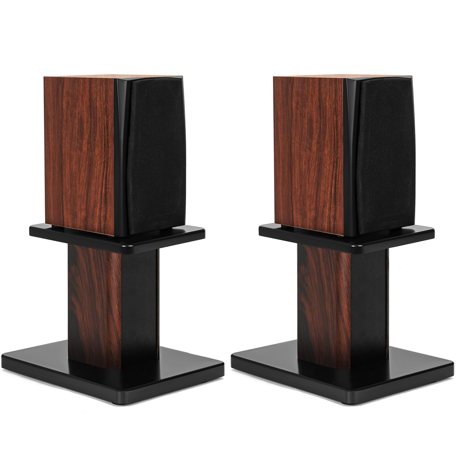 

BQKOZFIN Speaker 20cm Set of Top Plate 19 x Weight Capacity 50kg Stands, Height, Wooden, 2, 23.5cm,
