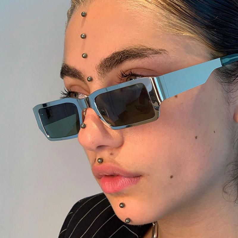 JYL TS Metal Sunglasses Fashion Style For Street Shooting 9155