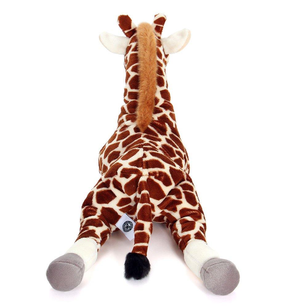 Calorata Giraffe Plush Toy Realistic Animal Toy Doll Gift Present Birthday Christmas Present (Large/Reclining Series/Soft Touch) (Twice Tested) /