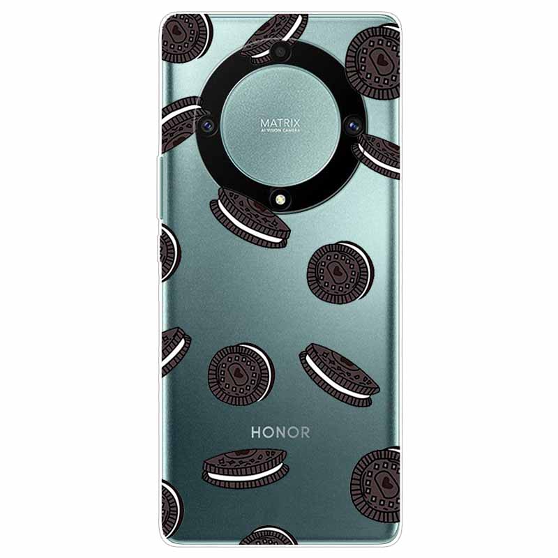 Custodia per Honor Magic6 Lite 5G Trasparente TPU Silicone Funda Capa per Honor Magic 6 Lite Coperture Morbide Magic6Lite Trasparenti Coques borsa