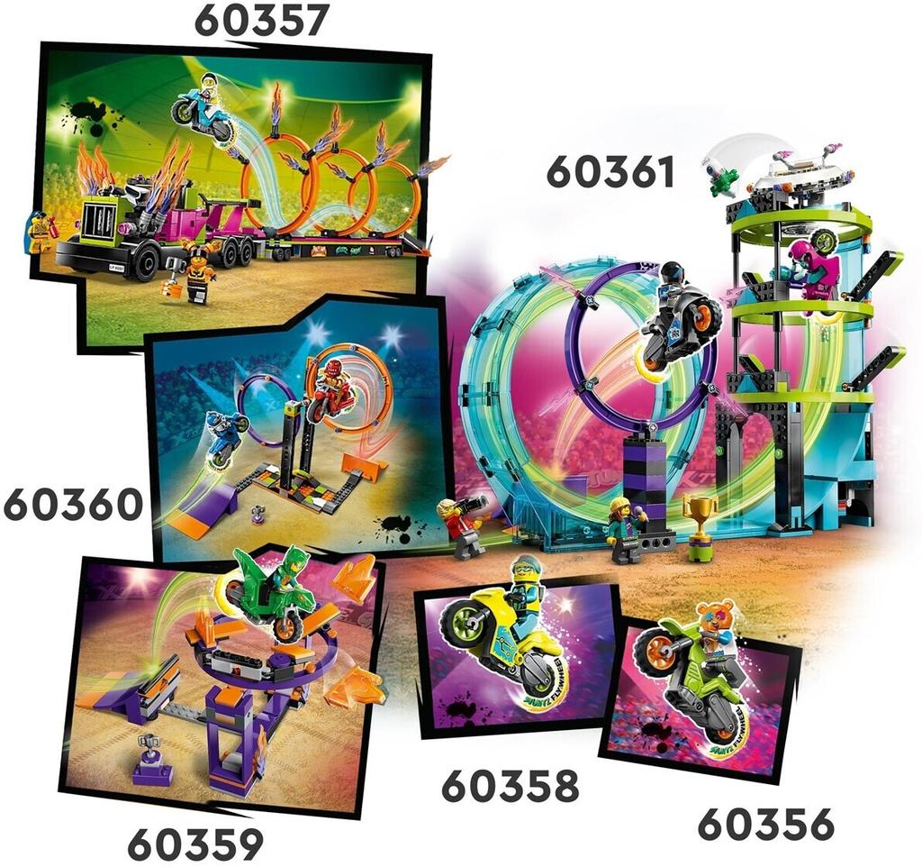 LEGO City Constructor – Ultimate Stunt Driver Challenge (60361)