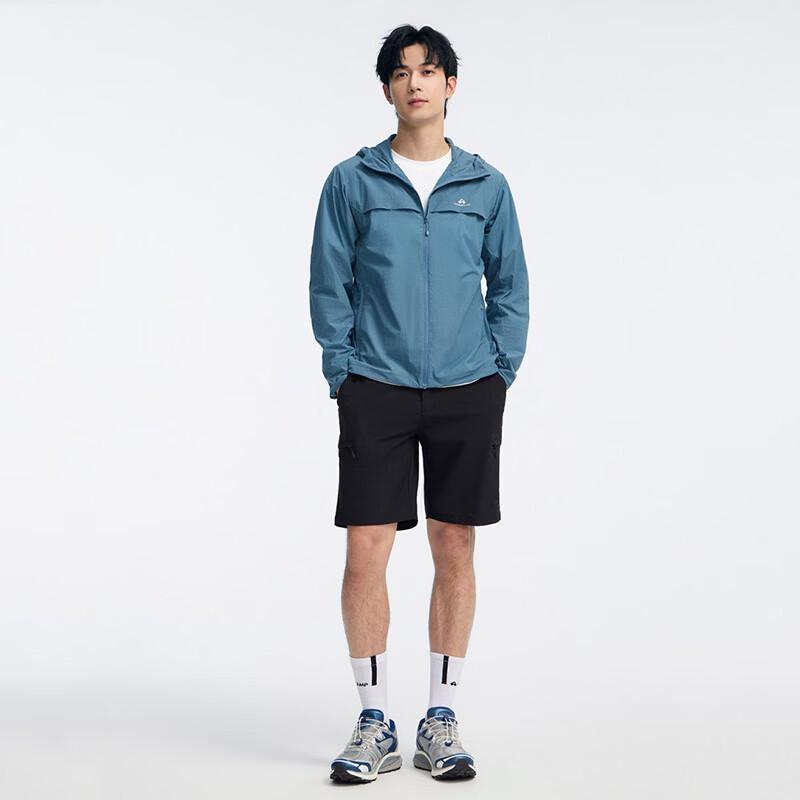 Pioneer Camp Men's Summer Outdoor Breathable Hooded Sun Protection Jacket