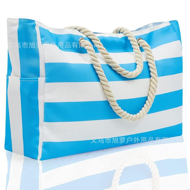 arge Storage Bag Beach Bag ater-of Large apacity ote Bag Travel Canvas Bag