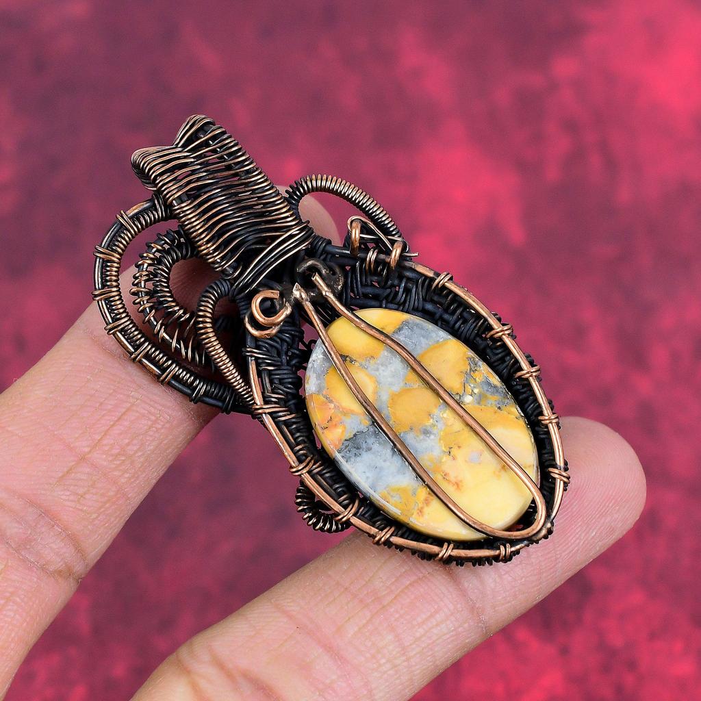Tree of life maligano jasper pendant copper wire wrapped pendant gemstone copper jewelry latest design pendant wedding gift handmade jewelry