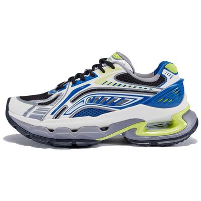 Li Ning Liejun BOW Pantofi Casual Joși Confortabili Antiderapanți Rezistenți la Uzură pentru Bărbați Pantofi Casual Bărbați Albastru Verde AZGT067-4
