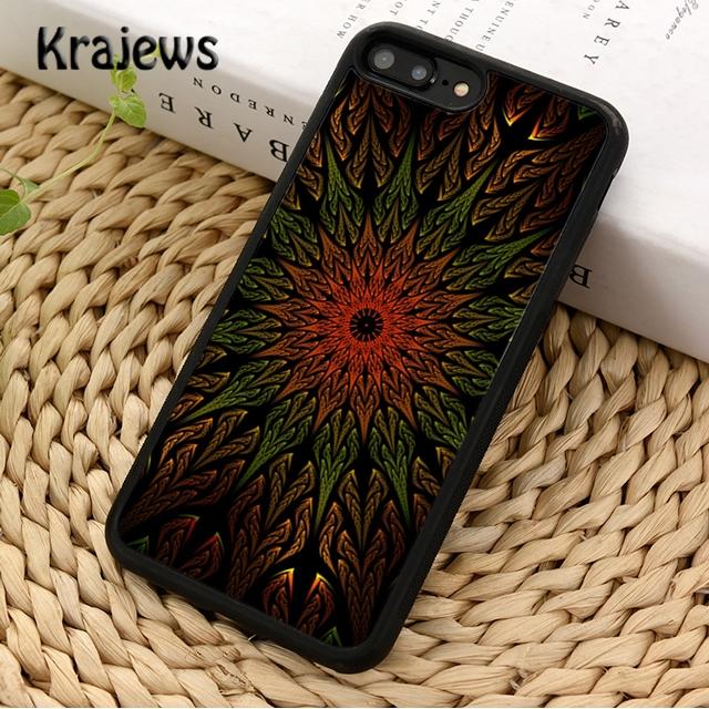 Mandala Wood Floral For iPhone 17 Air 16 Phone Case Cover 15 14 plus 12 13 pro max coque Shell Fundas