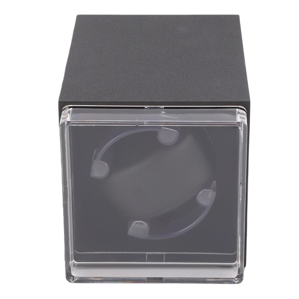 Single Watch Winder Anti Magnetic Automatic Mechanical Watch Winder Storage Box with LED Light for Men Birthday Gift