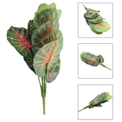 Vibrant Green Garden Plants Nordic Style Home Decoration 58cm Artificial Leaf