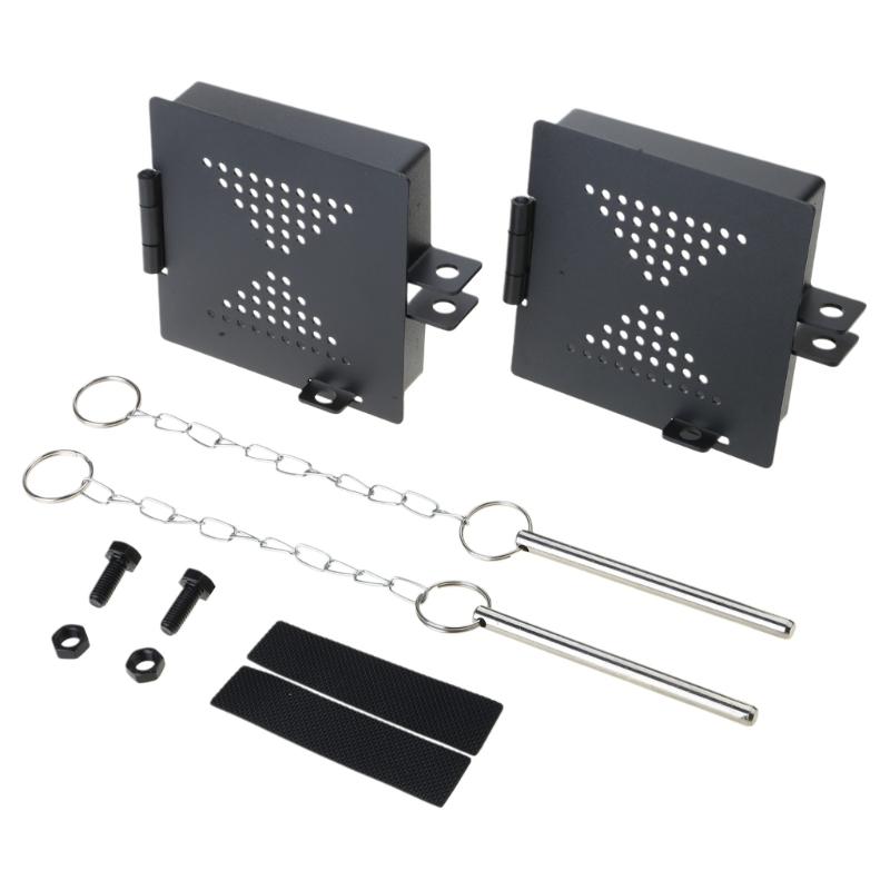 Replacement Accessories Trailer Square Bumper Trim Covers RVs Bumper Caps Cover 4inch RVs Square Bumpers End Caps 1