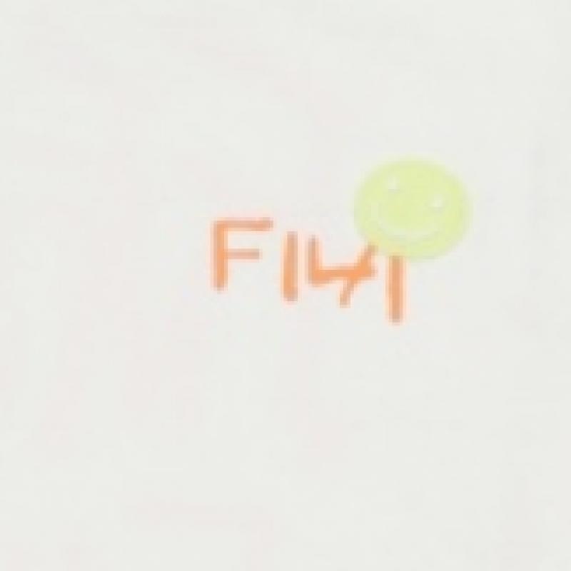 [fila Kids] Smile Back Graphic T shirT  Fk2rsf2207x Owh  q0zFk2rsf2207xOwh