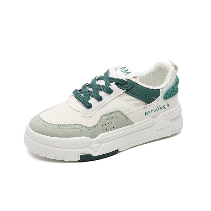 

2025 New Women Shoes High Quality Original All-match Platform Casual Sneakers Trends Sweet American Student Boards Shoes 40 зелёный