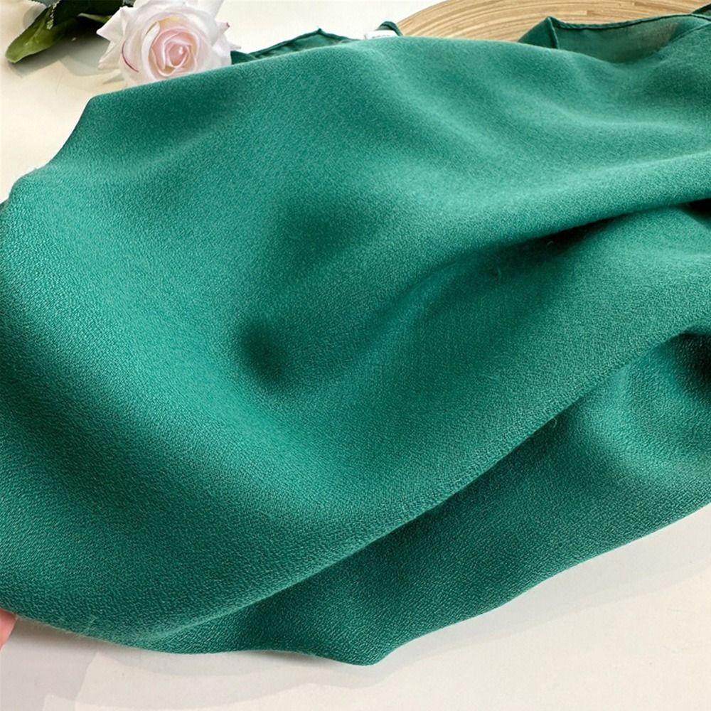 Solid Color Hijab Scarf 90*90cm Scarves Shawl New Square Scarf