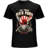 Xhaxhi Men's T-Shirt Five Finger Death Punch, 5FDP Soft Men's Workout Shirt Round Neck Sports T-Shirt for Men Breathable(7)