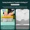Press-down Ice Cube Tray For Home Refrigerators Kitchen Ice Storage Box With Lid Ice Maker Mold