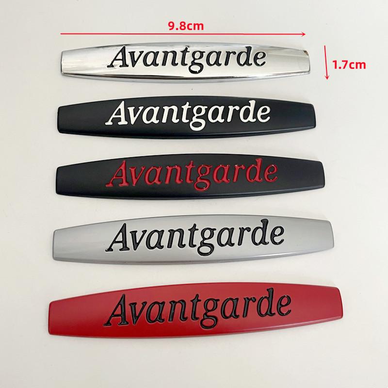 3D Metal Logo Avantgarde Emblem Car Fender Badge For Mercedes Benz W205 W211 W212 W203 W204 Avantgarde Sticker Accessories DF5