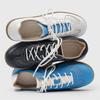 Blue Soft-soled German Training Shoes 2025 Spring New Versatile Retro Round Head Lace-up Casual Sports Forrest Gump Shoes
