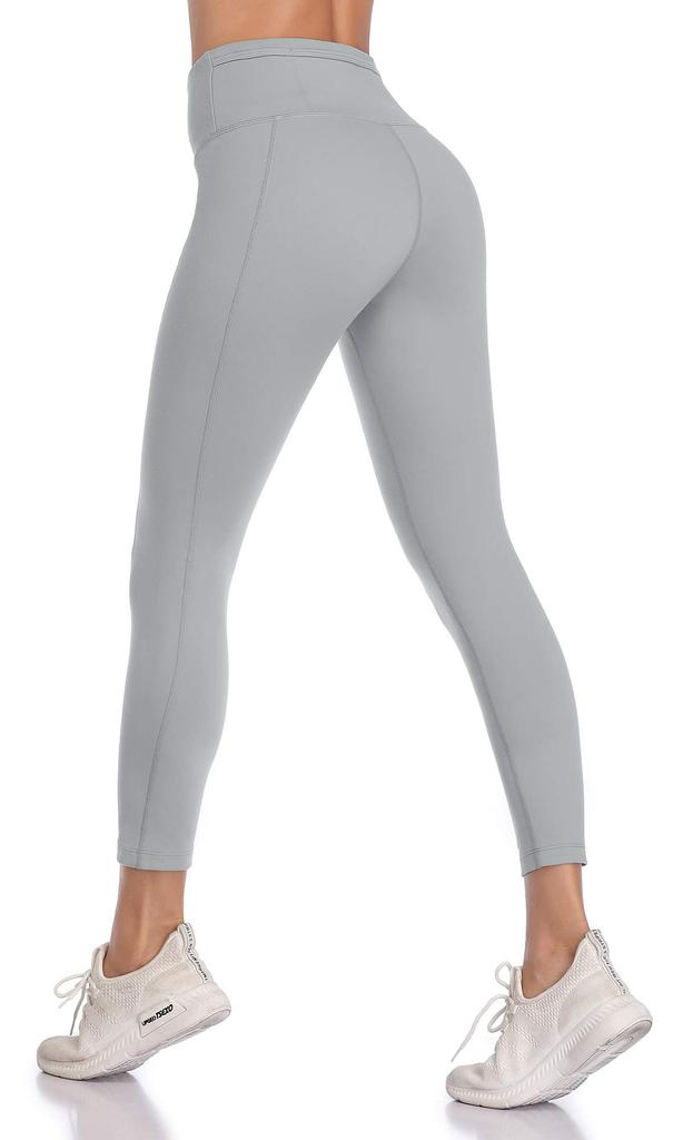 VUTRU Yoga and with Pockets for Running Women's Leggings, Stretch, 9-Length, Moisture-Wicking, Quick-Drying,